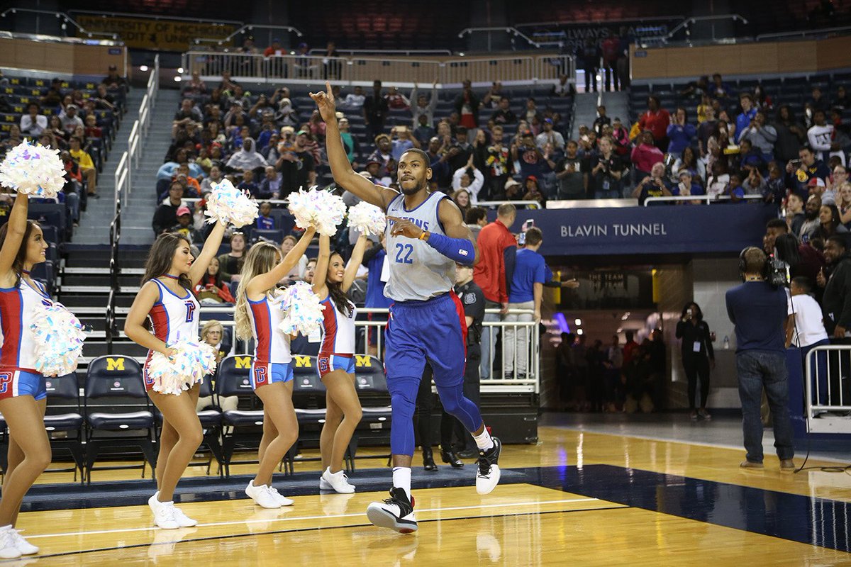 Detroit Pistons On Twitter Griii Back On His Old College Court