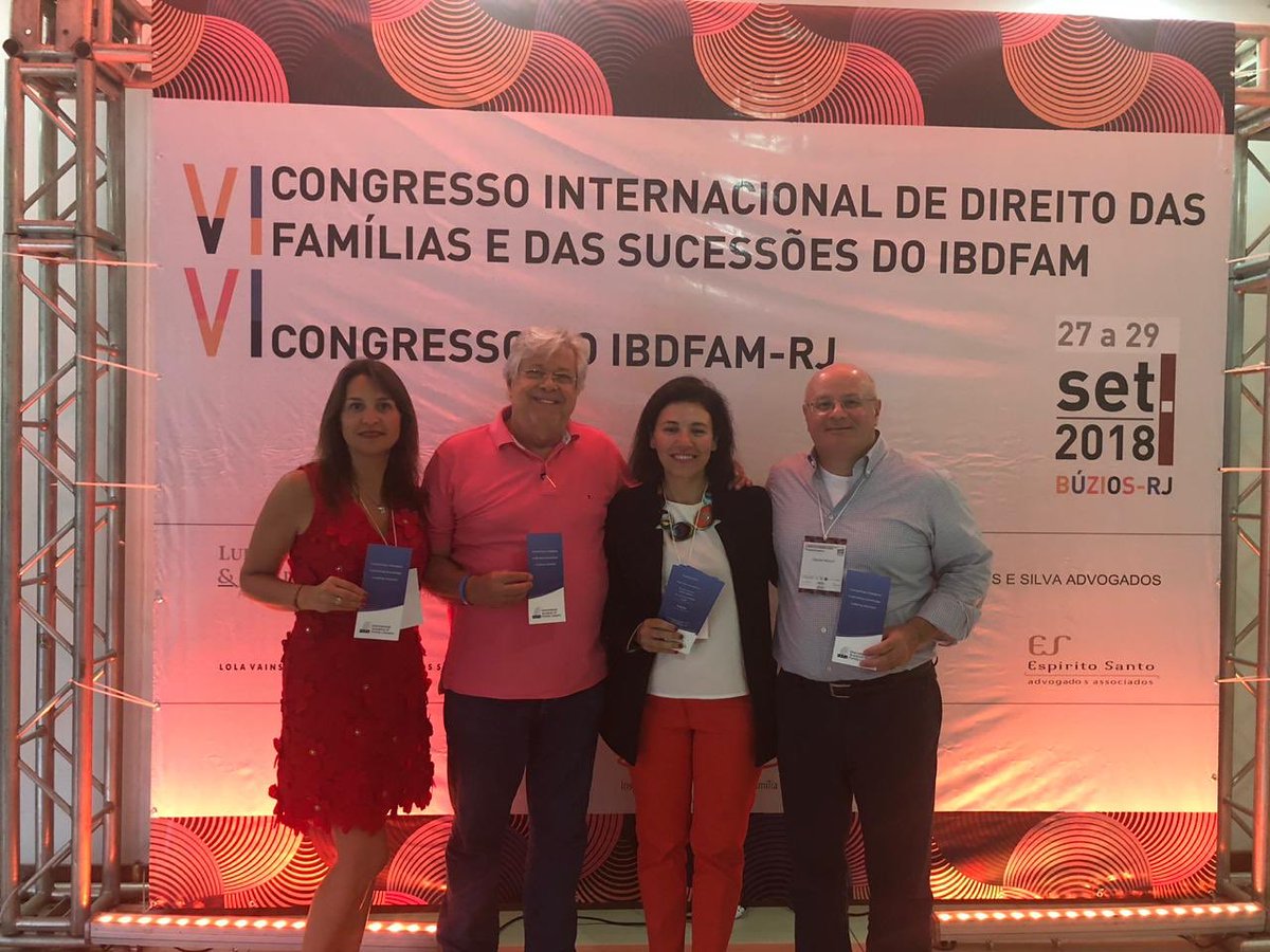 ⁦<a href="/IAFL_FamLaw/">IAFL</a>⁩ IAFL fellows in Rio de Janeiro at the VI International Congress of ⁦<a href="/IBDFAM_oficial/">IBDFAM</a>⁩ ⁦<a href="/quijotadeapie/">Daniela Horvitz</a>⁩ ⁦<a href="/Dawson_Cornwell/">Dawson Cornwell</a>⁩