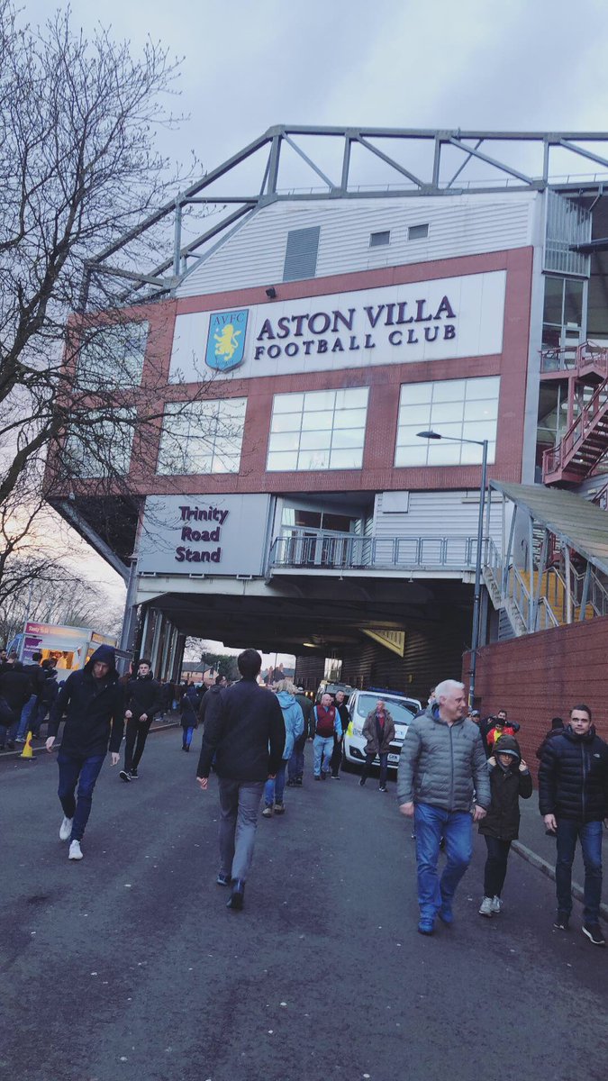 VillaFanTV's tweet photo. Home Is Where The Heart Is! #AstonVillaFootballClub #TrinityRoadStand @AVFCOfficial ๐ฆโฝ๏ธ๐ https://t.co/GPY8SglNJC
