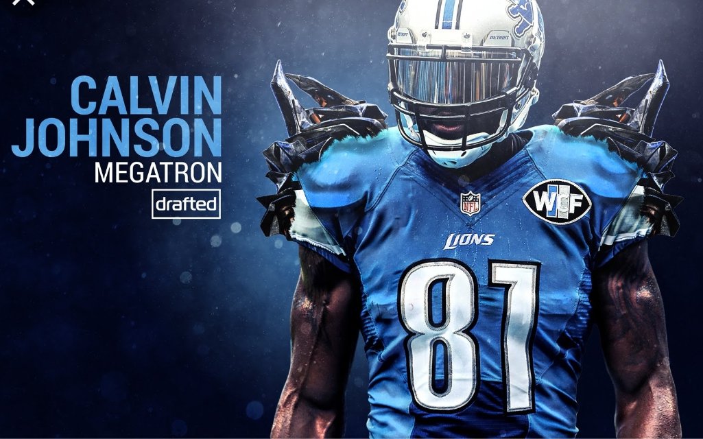 Happy bday to the real champ, the diamond of Detroit Calvin Johnson Jr. 