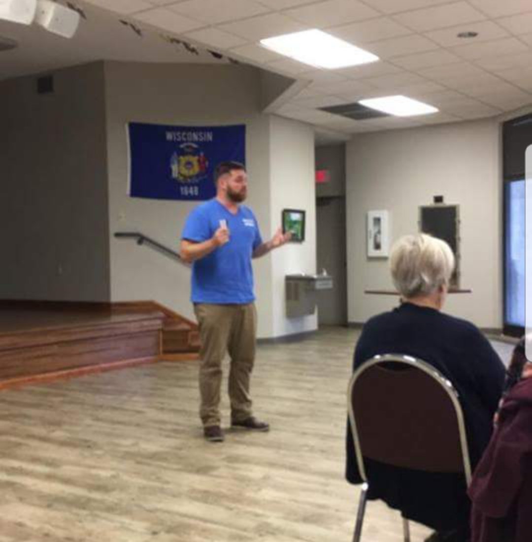 Grover4Assembly's tweet image. Great day knocking doors in Mondovi after talking to Democrats from Pepin, Buffalo, and Trempealeau counties. People are FIRED UP about putting #peopleBEFOREparty! #GroverForAssembly