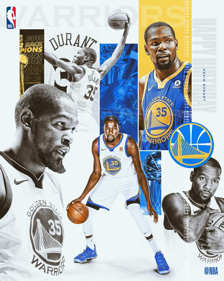 Happy Birthday to the back-to-back MVP, 2-time NBA Champion & 9-time All-Star Kevin Durant! 