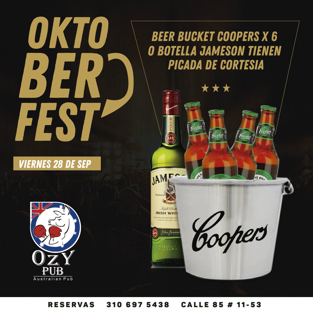 OzyPub's tweet photo. Seguimos hoy de #Oktoberfest ! Beer &amp; whisky lovers! https://t.co/nzo2EaIEV7