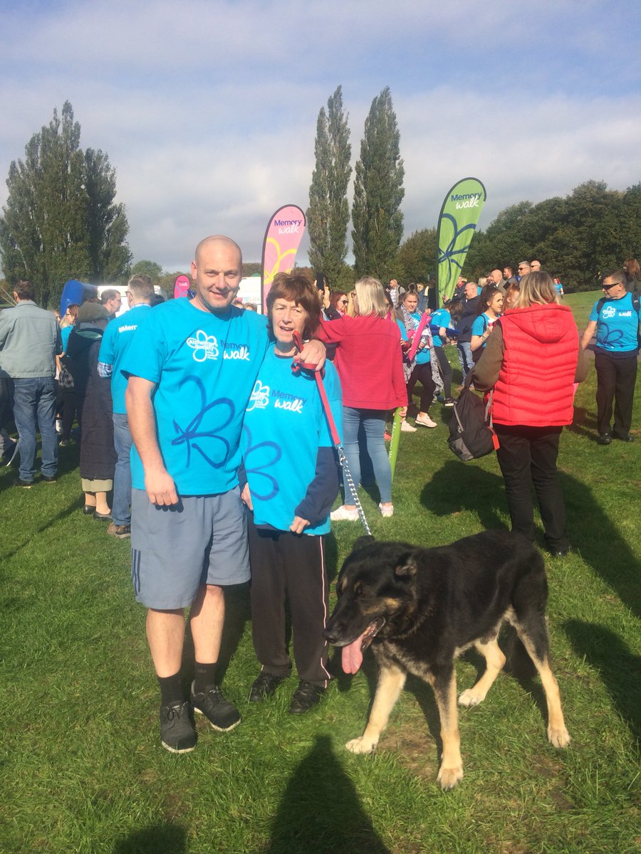 Great turn out today #MemoryWalk