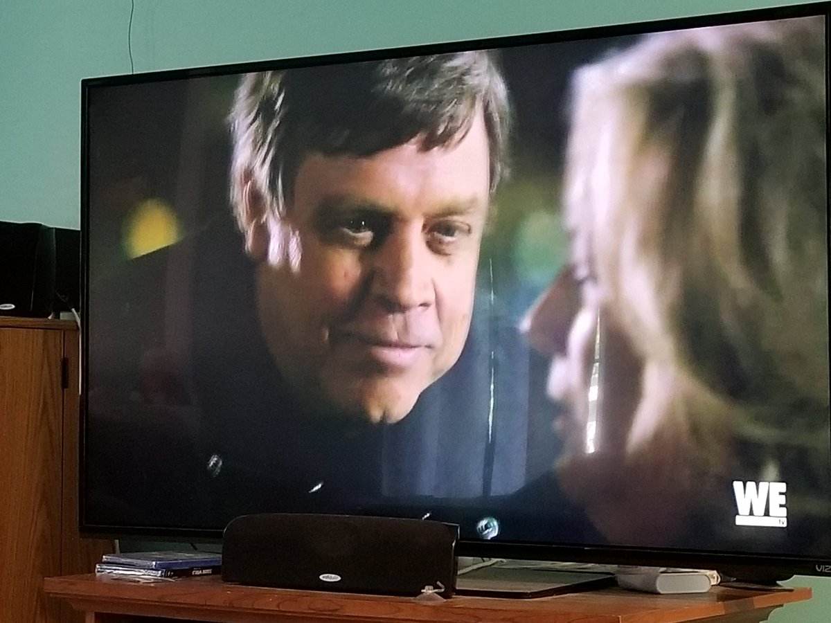 ScandalMistress's tweet photo. When you watching @CrimMinds_CBS on @WEtv & @HamillHimself pops up on your TV. Imbracing the #DarkSide for #TheReplicator. Gives me chills... https://t.co/8AACvC2jTc