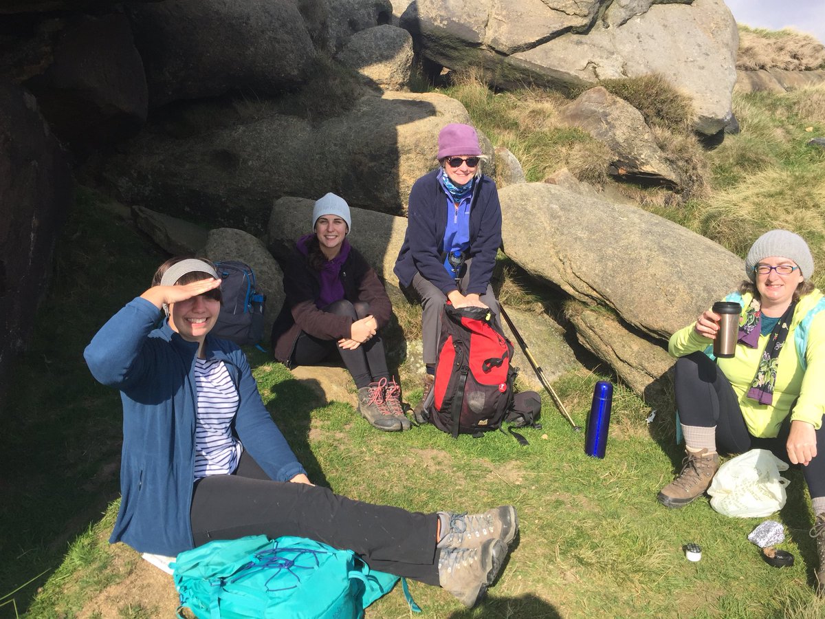 TheWIWalks's tweet photo. More photos of our Activity Week walk up Jacob’s Ladder to Kinder Scout ( the dog was very impatient with our speed). Stunning views and a sheltered spot for lunch. @peakdistrict @PeakDistrictNT @WomensInstitute @WILifemagazine @MFWI @CheshireWIs https://t.co/JtO8Rs3iFn