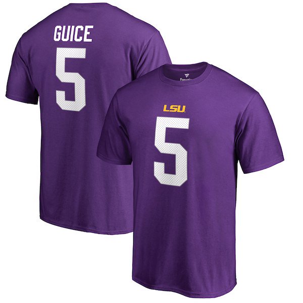 LSUShop's tweet photo. @DhaSickest Hope this #5 tee can hold you over until we get these on-campus: https://t.co/syAGVEHNnO #LSU https://t.co/J5yybSnnqp