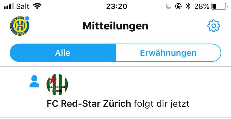 Und der <a href="/FC_RedStar_ZH/">FC Red-Star Zürich</a> ist der 6‘000 Follower.
Herzlichen Glückwunsch, wir werden Euch per PM kontaktieren. 
Viel Erfolg im Schweizer Cup gegen den <a href="/fc_zuerich/">FC Zürich</a> am 31. Okt.