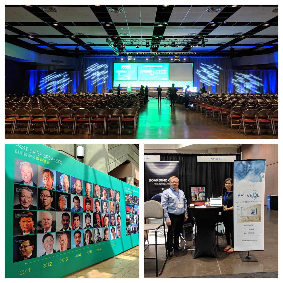 ARTVEOLI's tweet photo. Come visit us at #SVIEF Forum and Exchange Fair in the Santa Clara Convention Center. Our booth is right next to the exhibit hall B! 
#startup #expo https://t.co/WqHxbF5EcV