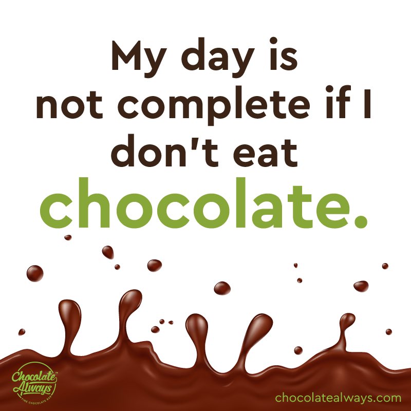 Chocolate Always tweet media