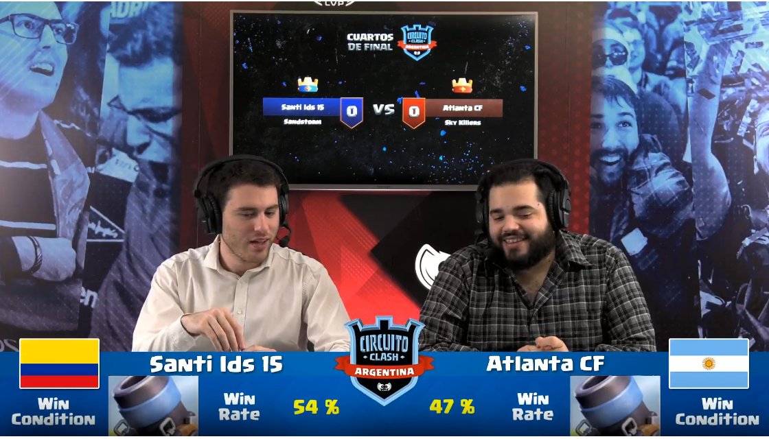 ¡SEGUNDO DUELO DE CUARTOS! #CircuitoClash

⚔️Santi lds 15 VS Atlanta CF⚔️ 

¡¡Por un lugar en la final presencial!!

VIVILO POR:
📺twitch.tv/lvparg   
📺youtube.com/lvplas   

FINAL PRESENCIAL: 25/10 
Entradas en allaccess.com.ar/event/lvp