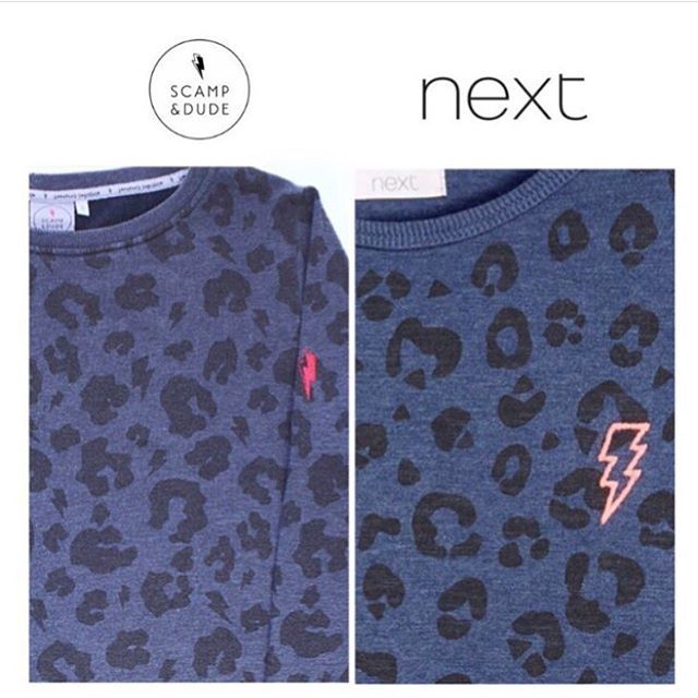 Appalled by this <a href="/nextofficial/">Next</a> - time for a recall, apology and compensation <a href="/scampanddude/">Scamp & Dude</a> 😘 #copyrightinfringement ift.tt/2OWyHov