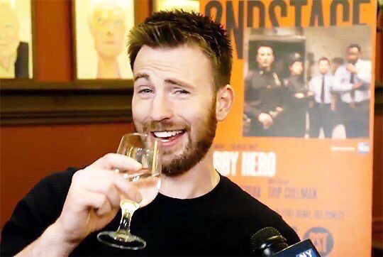 Chris Evans Drink Alcohol