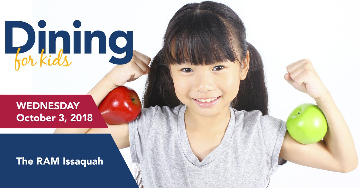 isfdn's tweet photo. Join us Wed. Oct. 3 from 4-9pm for happy hour or dinner @theRAM @GrandRidgePlaza &amp; raise funds for @isfdn's Feeding Student Success program, which provides food aid to students. #DiningForKids #Issaquah https://t.co/7nOuY5brFs