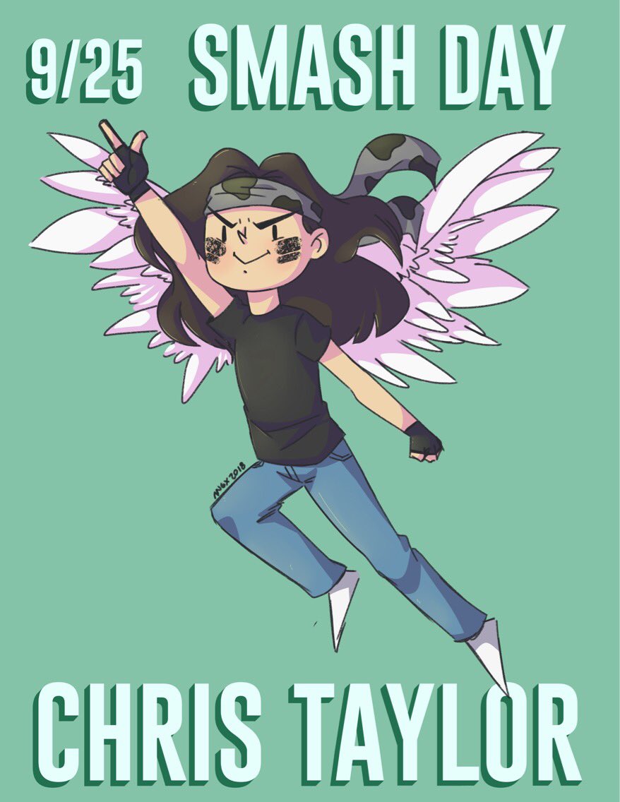 DudeMetroi's tweet photo. @PandaGlobal @PG_Zain @SuPeRbOoMfAnSSB @PG_Wobbles Here is an art from our Venezuela Smash Community to all the love for Chris Taylor ❤️⭐️
@PandaGlobal you guys rock !
#4Chris #SmashDay https://t.co/qcKN84wg0V