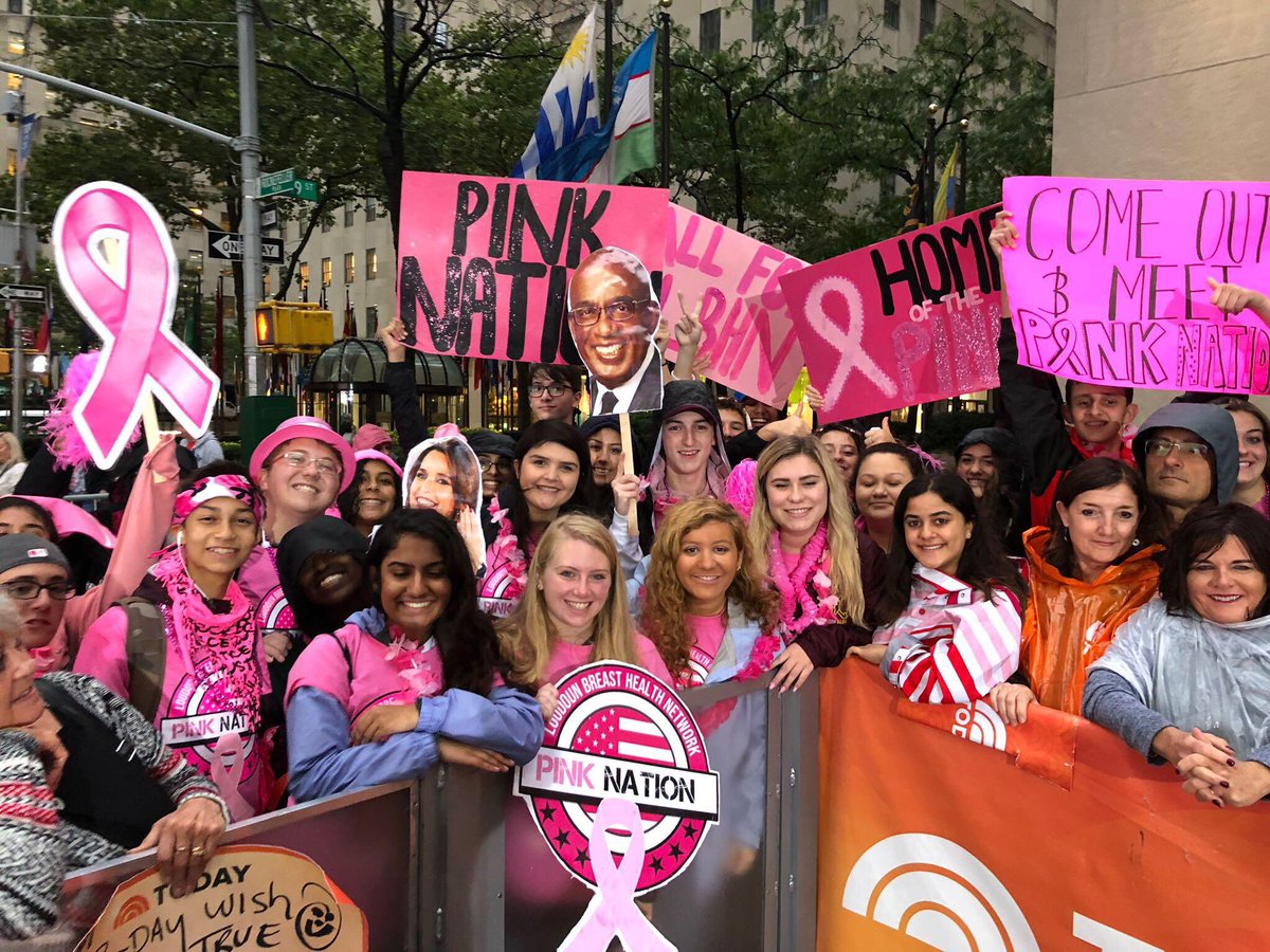 SO much fun going to New York City yesterday with 50 deca members! Always a fun time raising awareness for Loudoun Breast Health Network <a href="/LoudounBHN/">LBHN</a> We got featured on the <a href="/TODAYshow/">TODAY</a> &amp; had a blast walking around doing things in the city afterwards #allforLBHN #pinknation