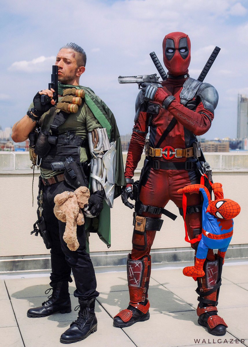 CosPlayNay's tweet photo. “Hope 🐻”.

Photography by @wallgazer 
Cable: @dannycarmelo

@VancityReynolds @robertliefeld @iambrolin @Marvel 

#deadpool #deadpool2 #cable #deadpoolandcable #spiderman #xforce #xmen #wadewilson #mercwithamouth #deadpoolcosplay https://t.co/Kscd1rTdix