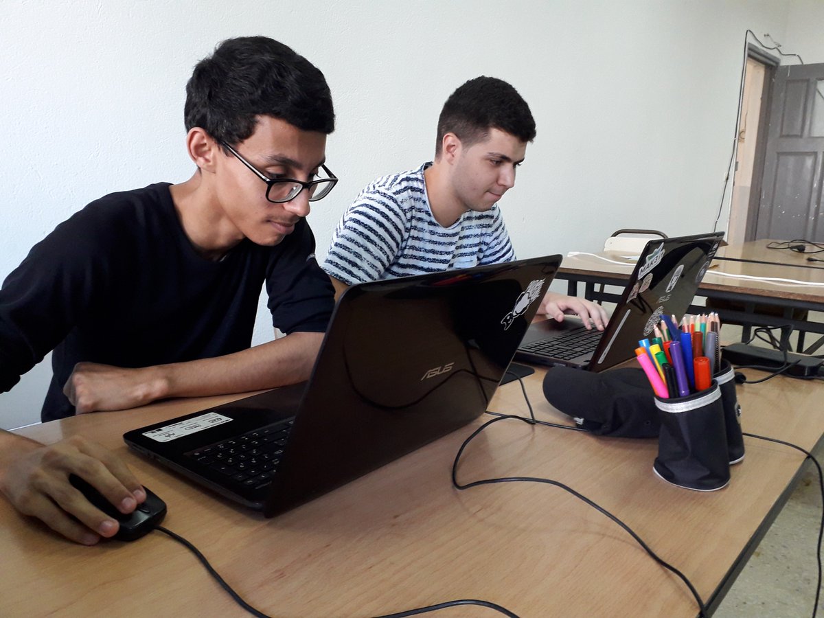 alttabstd's tweet photo. ALT TAB Studios is incubated in the university of its Co-Founders (@realHediMlika &amp; @Rassas_Amine) AND in Arselan's Co-Working space. We've met such incredible people out there! 
#indiedev work is guaranteed ! https://t.co/KUTW9QEBTY