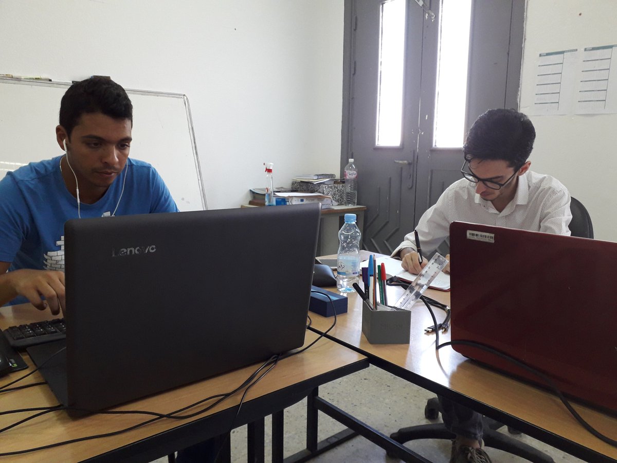 alttabstd's tweet photo. ALT TAB Studios is incubated in the university of its Co-Founders (@realHediMlika &amp; @Rassas_Amine) AND in Arselan's Co-Working space. We've met such incredible people out there! 
#indiedev work is guaranteed ! https://t.co/KUTW9QEBTY