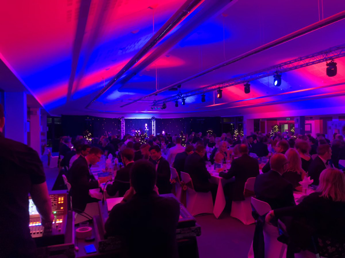 Tonight with our friends from Sound of Music, we are delivering truss, Staging, lighting and sound for a Gala Dinner in Nottingham! #eventprofsuk #eventproduction