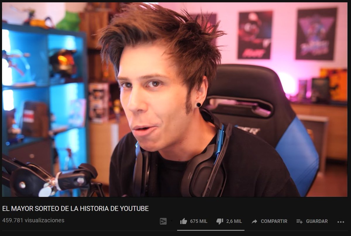 NengoHD's tweet photo. @Rubiu5 Rompistes Youtube xD 459.781 visitas Y 675.000 Likes Wtf! te pasastes xD https://t.co/GAXimNiE3Y