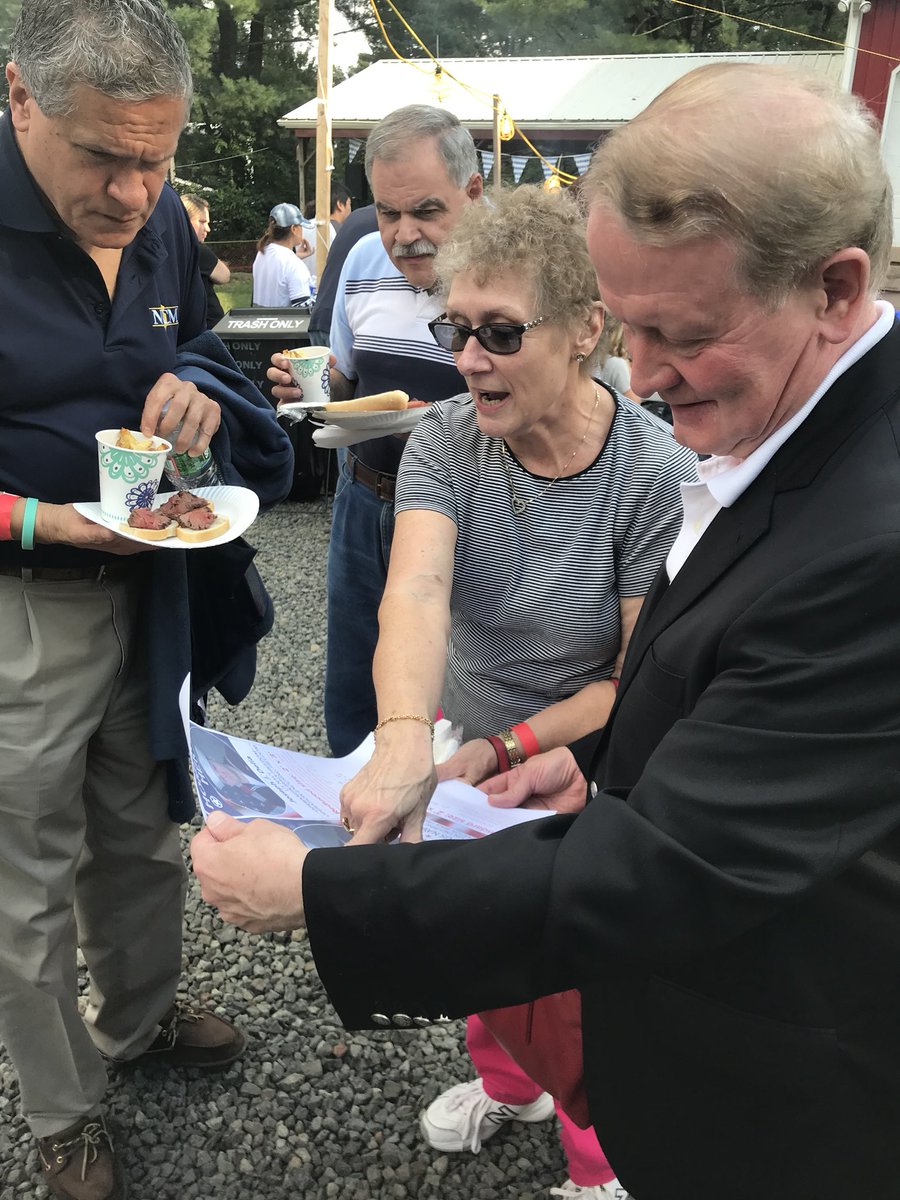 Stopped by the Millington Oktoberfest this afternoon with Mayor Guy Piserchia