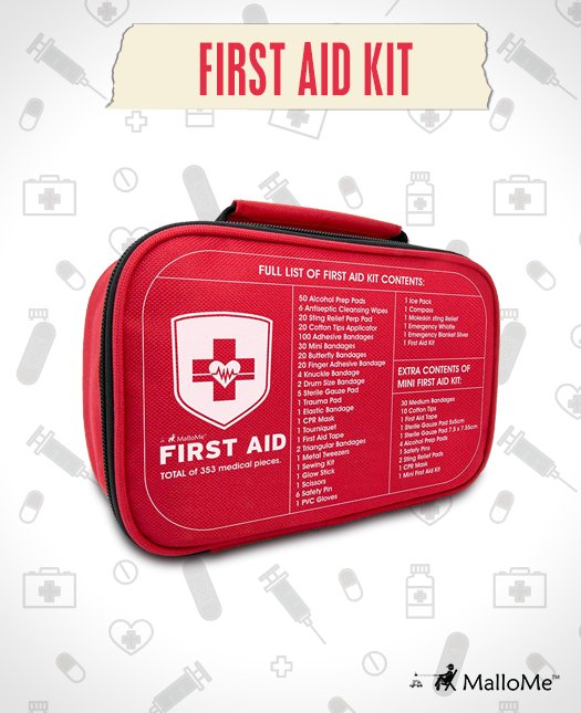 MalloMe3's tweet photo. 💊 Easy to Carry First Aid Kit - 353 Premium Medical Supplies 💊
📢 Order Yours Now: https://t.co/OANXJ3YoWP
.
📌 Key Features:
✅ Tear Resistant Bag
✅ Bonus Small-Sized Bag Included
✅ For Outdoor &amp; Home Use
.
#FirstAidKit #MedicalSupplies #OutdoorGear #CampingGear #BuyNow https://t.co/NoNw5exeWj