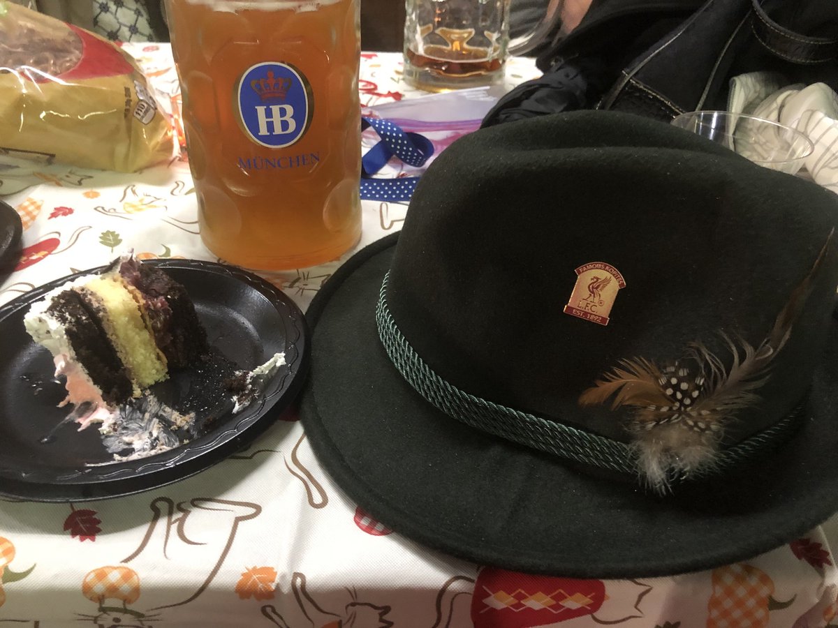 Lazy planning on my part for this year so I’m going full LFC/Klopp next year for Oktoberfest