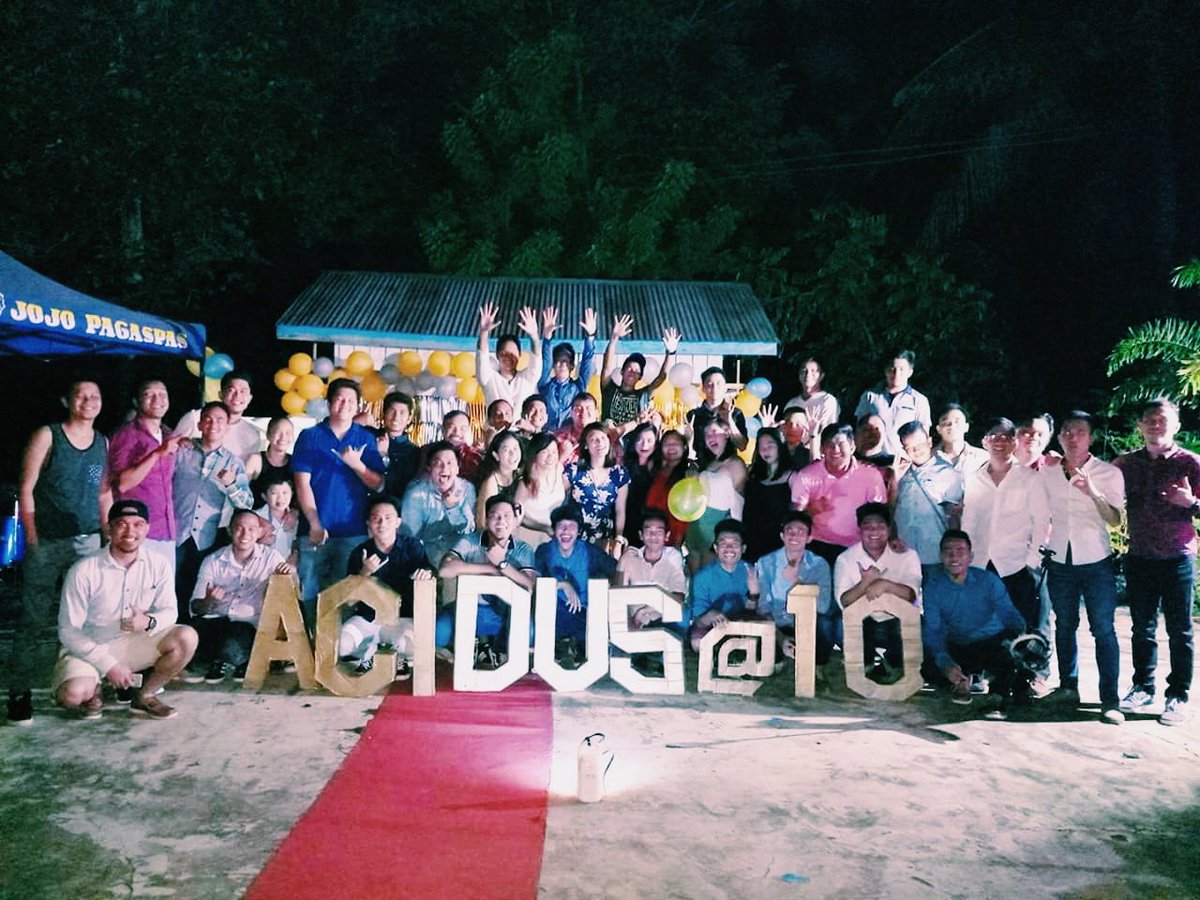 majekaaaa's tweet photo. Isang dekada ng Frisbee at saya. 🎉💕 #Acidus@10

pctto 🤗 https://t.co/QLzyC8vcpQ