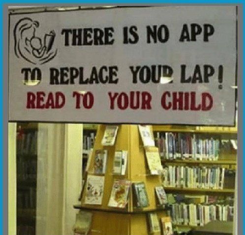 ***PSA***
There is No App! Read to your child!