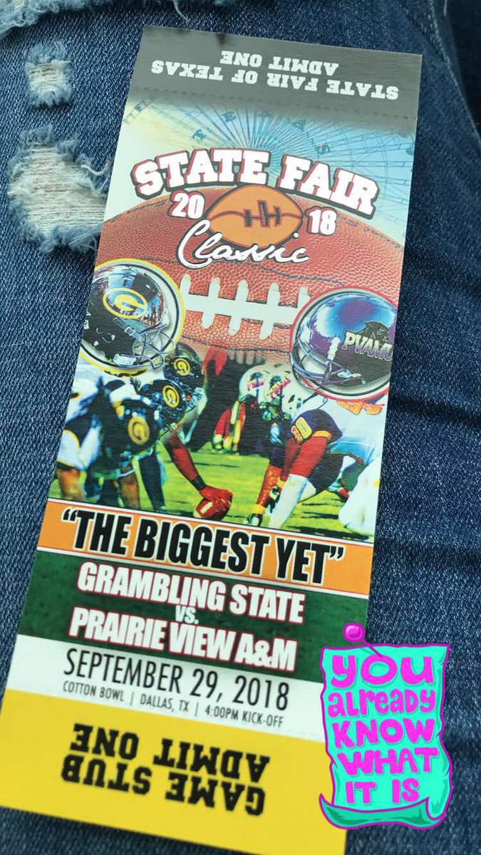 Wonderwoman2434's tweet photo. #StateFairClassicWeekend 💜💛 ‘‘twas lit 🔥 #StateFairofTexas https://t.co/XJcJizTH9v