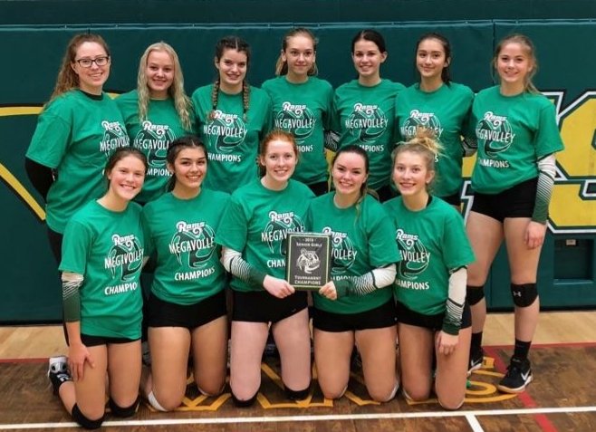 @StJoesCHS Sr. Ceinahs are coming home with new tshirts and a 1st place plaque from @LCHS_Rams Mega Volleyball Tournament. Thank you for a great weekend of volleyball Lacombe!
#goceinahs #climbingmountains #proudCoach 
@GPCSD