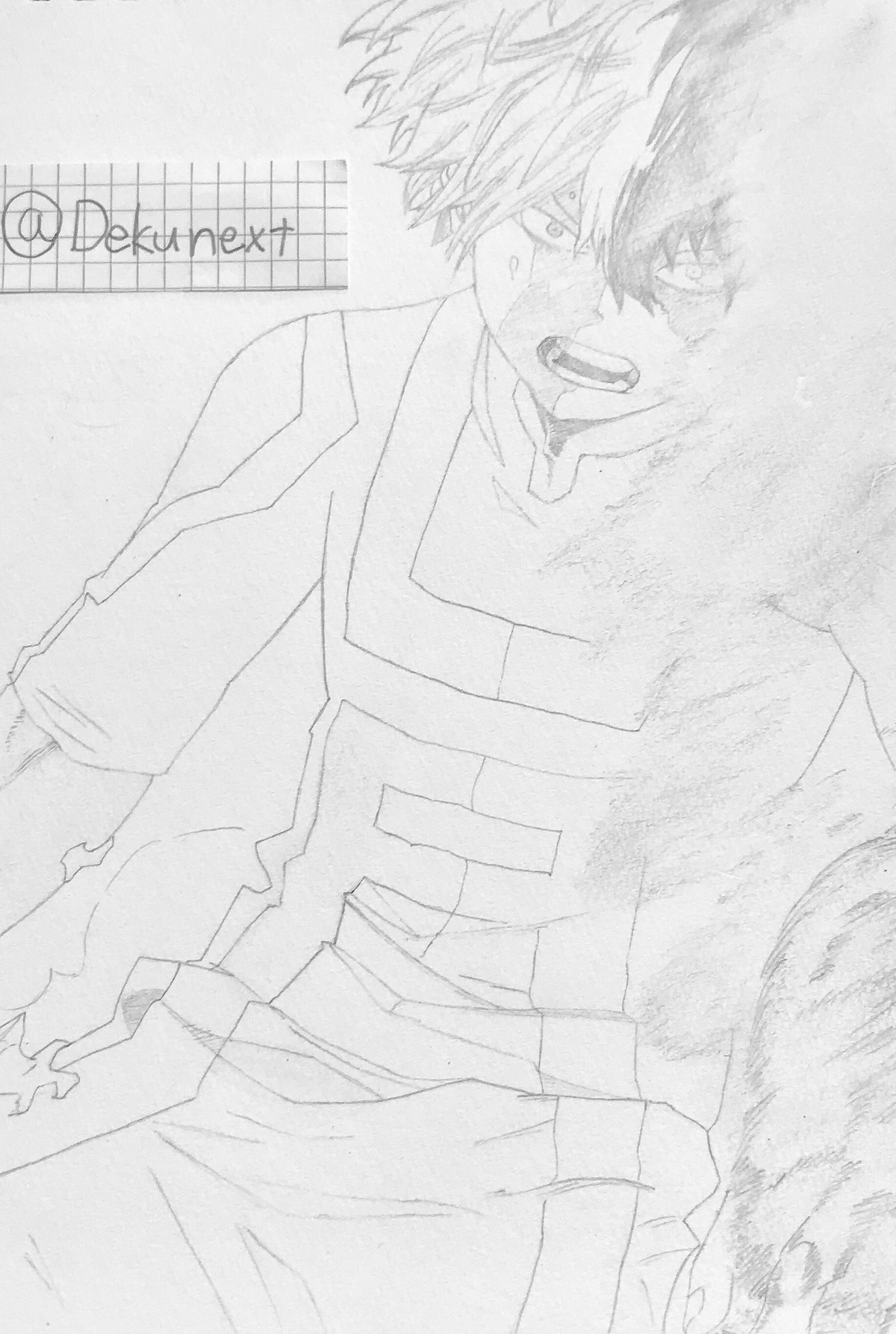 でくすん 轟焦凍 オリジン 俺だって ヒーローに リクエストありがとうございました 凄く難しかったから勉強になりました やっと描けたーっ 嬉しい イラスト 模写 僕のヒーローアカデミア T Co Jkzoeypewv Twitter