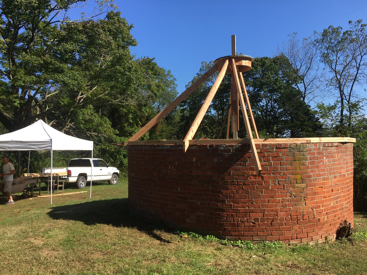 The Ice House Restoration is on a roll. Thank you to those who bought the wine to fund it.