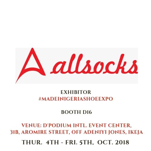 Shoe_Expo2016's tweet photo. Meet #socks connoiseur - #ALLSOCKS @ #MadeInNigeriaShoeExpo #MINSE2018 https://t.co/aFxI6FS1tb
