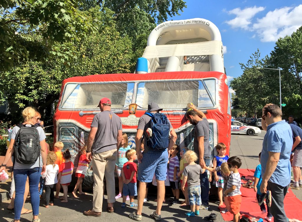 It was a beautiful day to be outdoors, and everywhere you went, #DCsBravest Community Outreach Team was there. We look forward to seeing you at more events on Sunday. #SaferStrongerDC