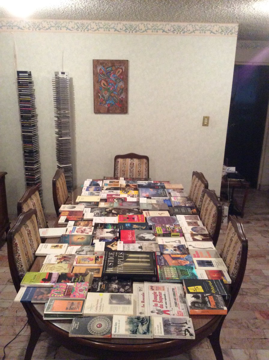 Radinitocmoi's tweet photo. The #ParisChapter of my life is almost over. Today I received à part of my parisian #Library, I recovered part of my life # Books
Le #chapitreparisien de ma vie est presque fini. Ce jour j'ai reçu une partie de ma #bibliothèque parisienne, j'ai récupéré une partie de ma #livres https://t.co/40gfJwnqBD