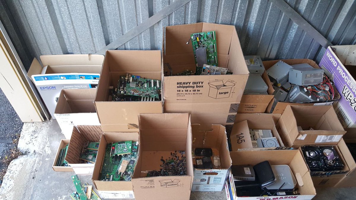 recycleforfree's tweet photo. Glastonbury Electronics Recycling @recycleforfree has grown! https://t.co/iNoBJ25Sly
