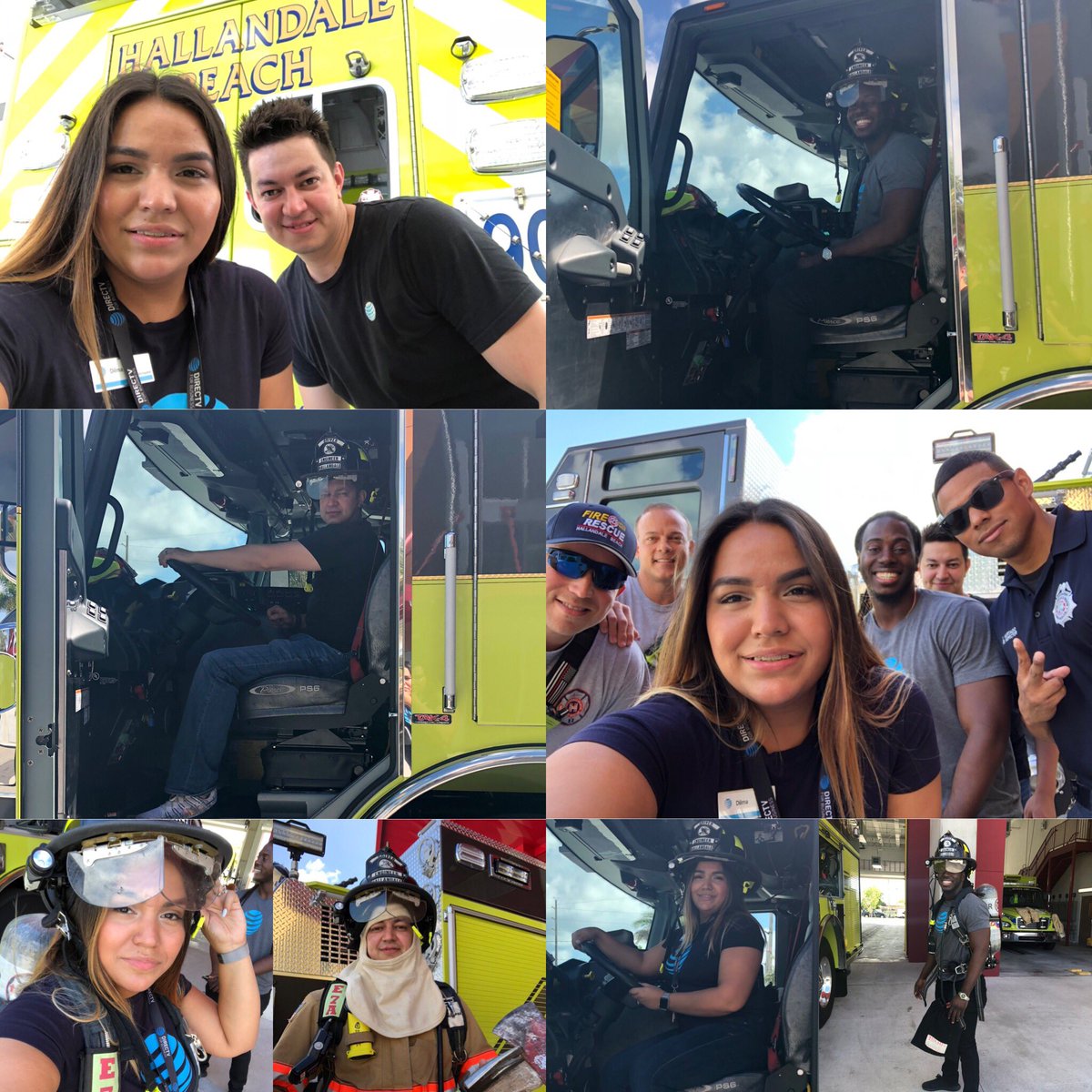 DilmaZambrano_'s tweet photo. Yesterday DeAndre, the PMG crew, and myself were part of the firstnet event at Hallandale Beach Fire Department 🚒 and to end the day Sheriff Scott J. Israel pass by the Entertainment Store 🚔 total success if you ask me✊🏼 #FirstNet #WorldDomination #OneFLA https://t.co/jKPlozgneW