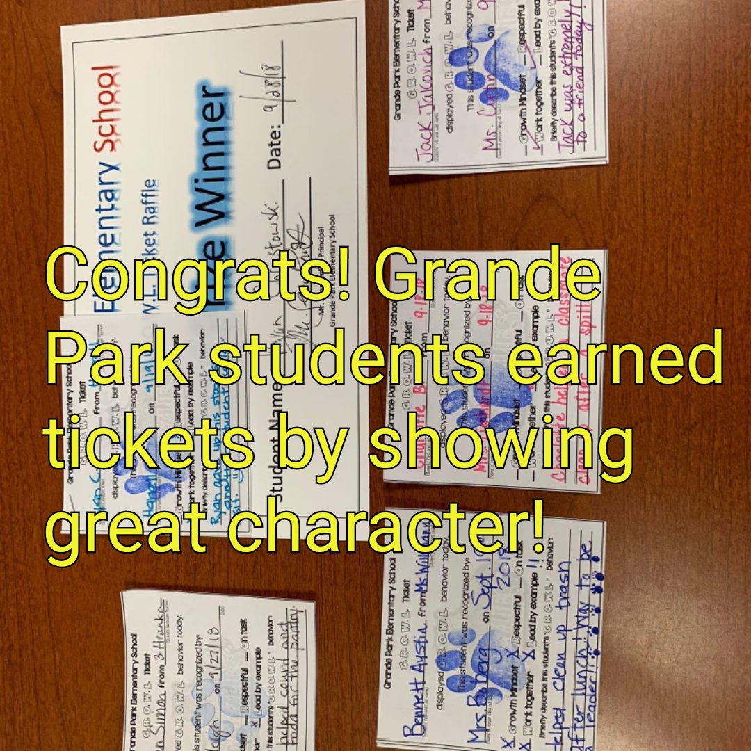 CCsd308's tweet photo. Grande Park students are showing great character! #sd308 #Charactercounts https://t.co/ApvhX3Nm48