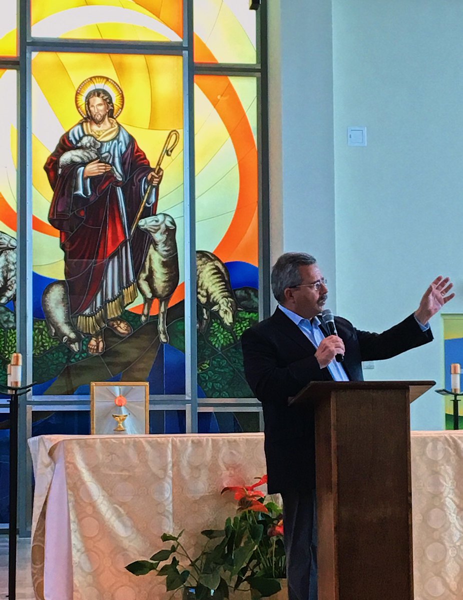 Impythus's tweet image. Catholic radio host Patrick Madrid was at my Catholic Parish today; he was really awesome! #Catholic #Blessed #CathoLIT