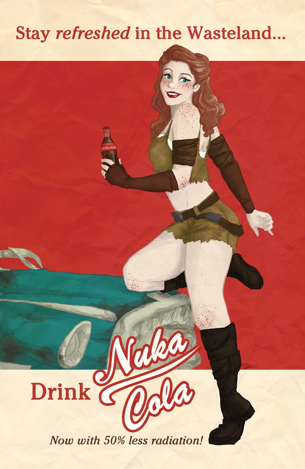 100YearsBoar's tweet photo. Snort coke, enjoy Nuka cola! More #fallout4 #livestreaming on #youtube 🐗🥃🇺🇸and #twitch! https://t.co/zBQzUquAsb #greatinfluence #Ifeelcoke #nukaworld #nukadark https://t.co/quVicFpCYe