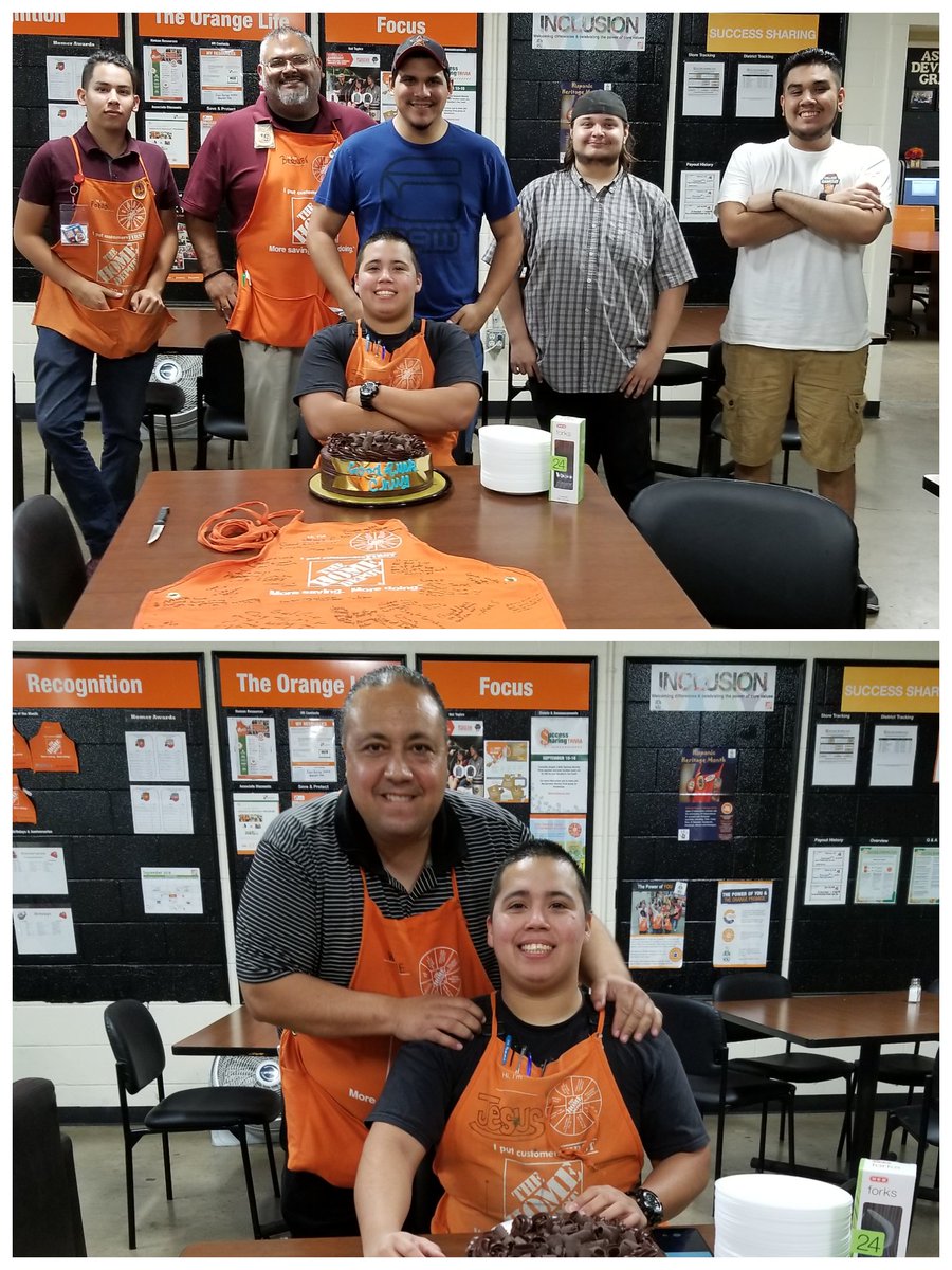 Jesus on his last day with the Home Depot. Thank you for the years of hard work, laughs, and friendship <a href="/diablonegro/">Diablo negro</a> <a href="/PrisNunez956/">Priscilla Nunez</a> <a href="/draku0927/">Ruben Rodriguez</a> <a href="/dragongirl_27/">Desiree</a> <a href="/AlexHerbst6540/">Alexander Herbst</a> <a href="/DanHDLaredo/">Daniel Nixon</a> @san_miguel6540