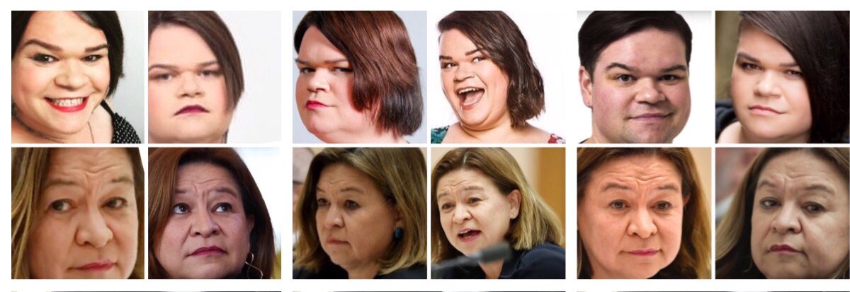 I reckon I’ve found the person to play Michelle Guthrie in the telemovie of the ABC debacle. <a href="/JordanRasko/">Jordan Raskopoulos</a> #abc