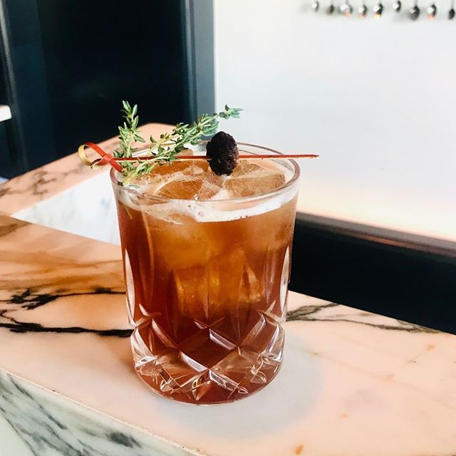 Our new fall cocktail list is live!  Get Figgy with our beautiful new fall cockatil:  Mission Fig Infused Buffalo Trace Bourbon, Honey, Lemon, Thyme. ift.tt/2QloySS