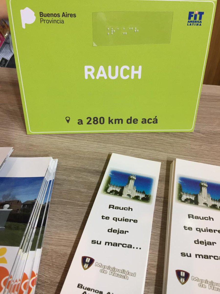 fermingsica's tweet photo. Rauch presente en la #feriainternacionaldeturismo #fit2018 promocionando nuestra ciudad @RauchTurismo @MuniRauch @AIzquierdoRauch @Noelia1782 @maxisuescun @gamaestri @TurismoPBA @RadioEichRauch @fehgra @AEHG_LaPlata @MartinaPikielny @alfmiguel40 https://t.co/LcdJafvQ5K