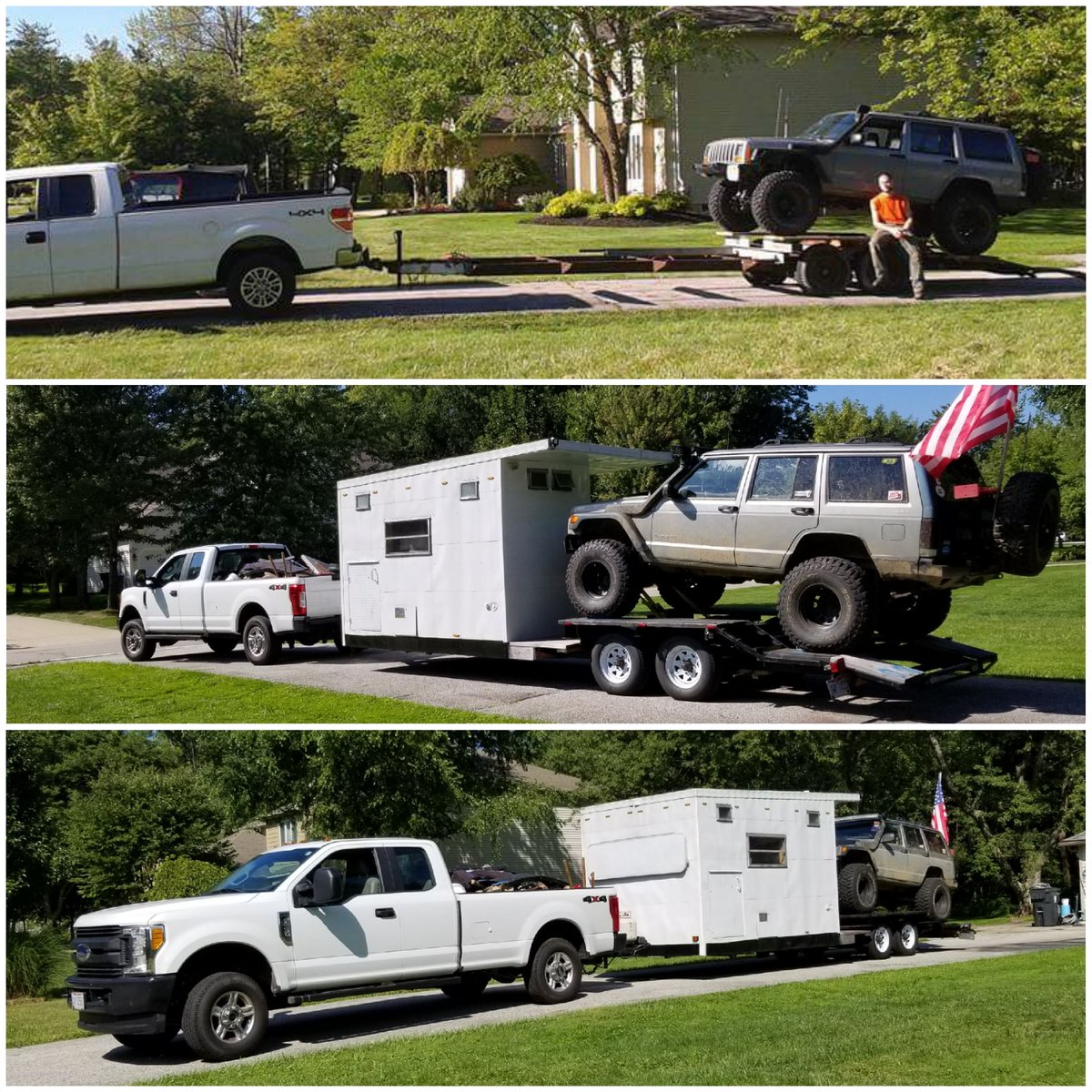 CamoJeepKR's tweet photo. #transformation #thehaulgirl #partslist #trailer #crawlerhauler #camper #tinyhouse https://t.co/FIne92nLkl