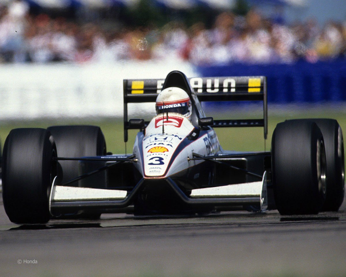 Zdravko Satoru Nakajima In His Tyrrell 0 Honda Ra101e V10 At Silverstone F1 1991 Britishgp