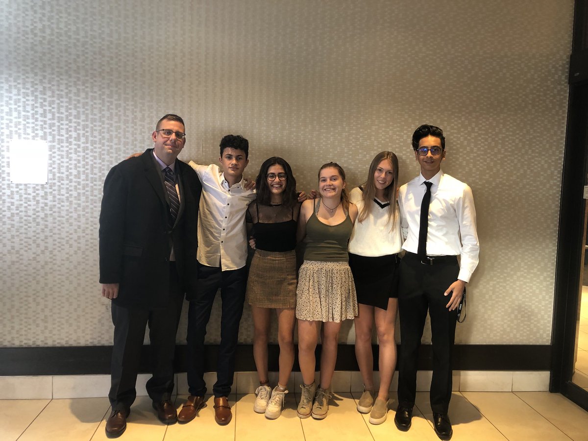 ArmstrongJDA's tweet photo. The last day of CSLC. Everyone is looking swanky for the Semi Formal dinner. #cslc2018 @PickeringColl https://t.co/JFRdcBwOOi