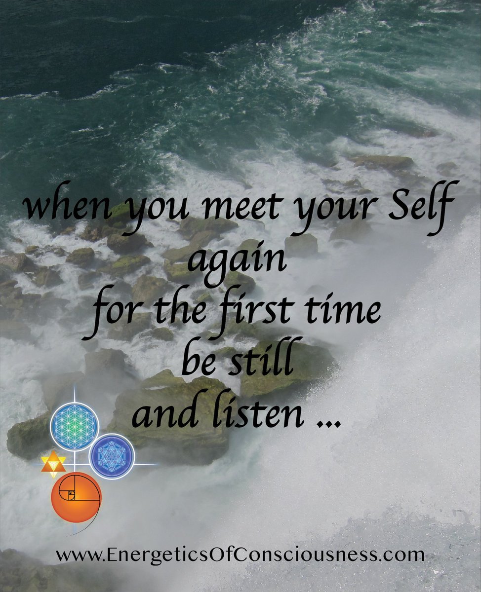 earthmoonsun7's tweet photo. when you meet your #Self again for the first time #be still and #listen ... #spiritualized #spiritualawakening #higherConsciousness #SelfLove https://t.co/W6DidHMpKn